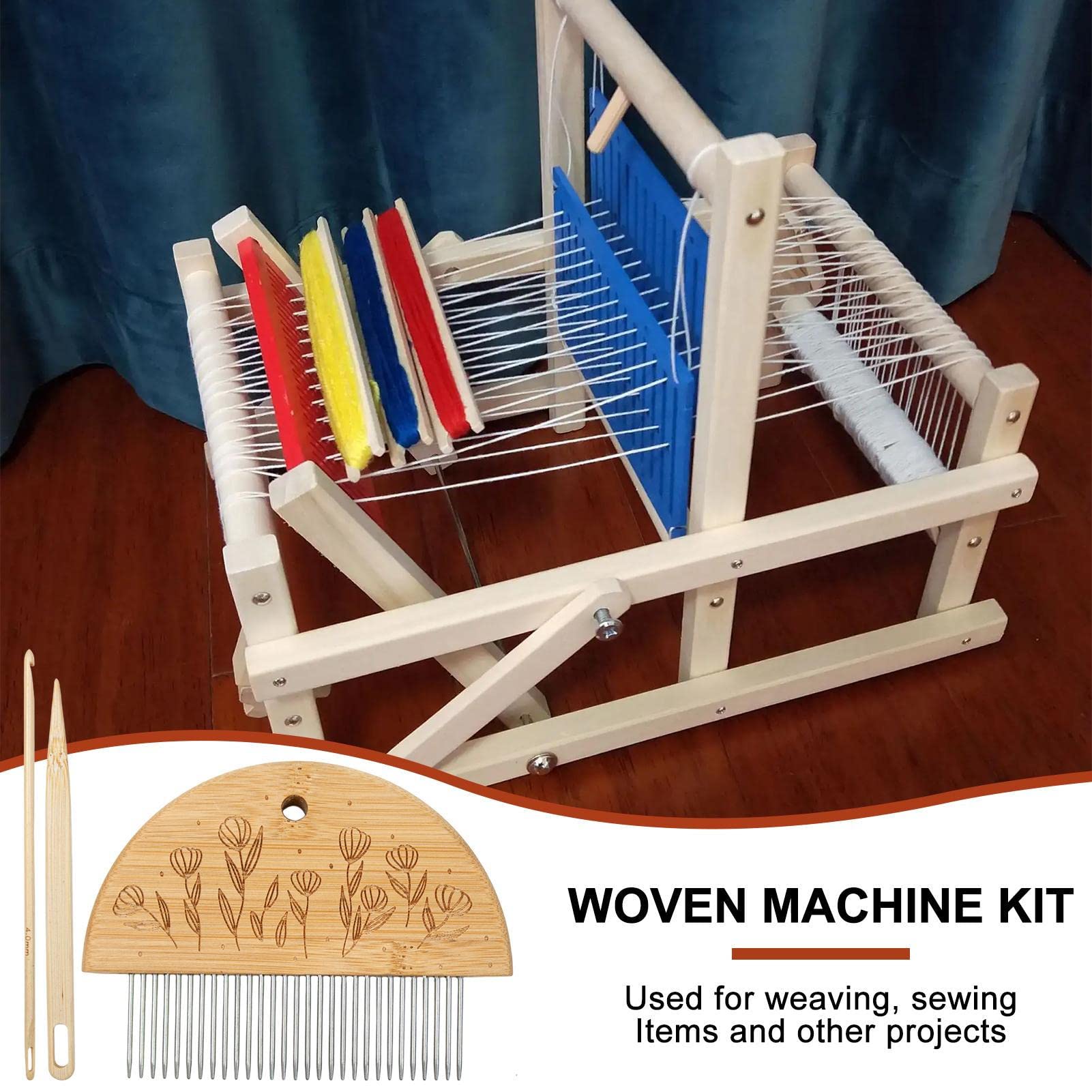 Acheter Kit de métier à tisser à patchs tricotés Kit de métier à tisser à patchs de réparation