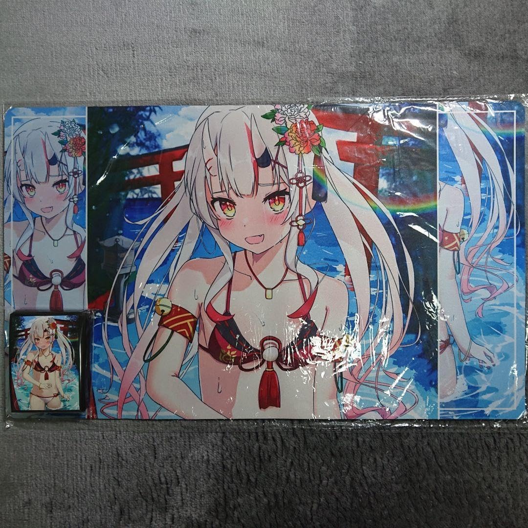 α1 ホロライブ 鳥居&ビキニ 百鬼あやめ スリーブ&プレイマット α1 ホロライブ 水着&鳥居 百鬼あやめ スリーブ&プレイマット 百