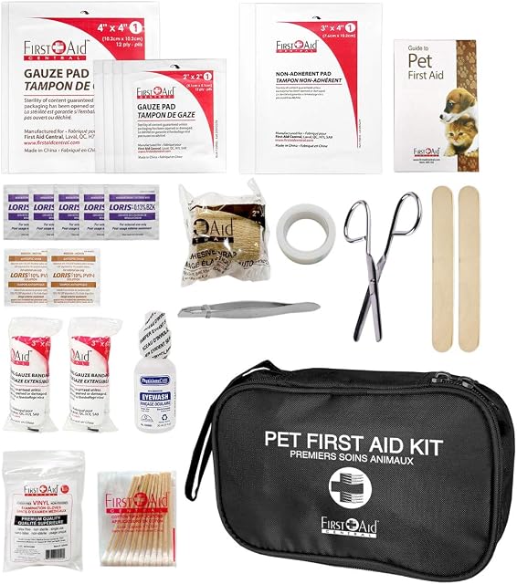 First Aid Central 39 Piégeons First Aid Kit (AZ-PETBFAK)