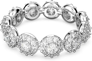 Colección de Joyas Constella Crystal Ring, Pavé, Cristales Transparentes