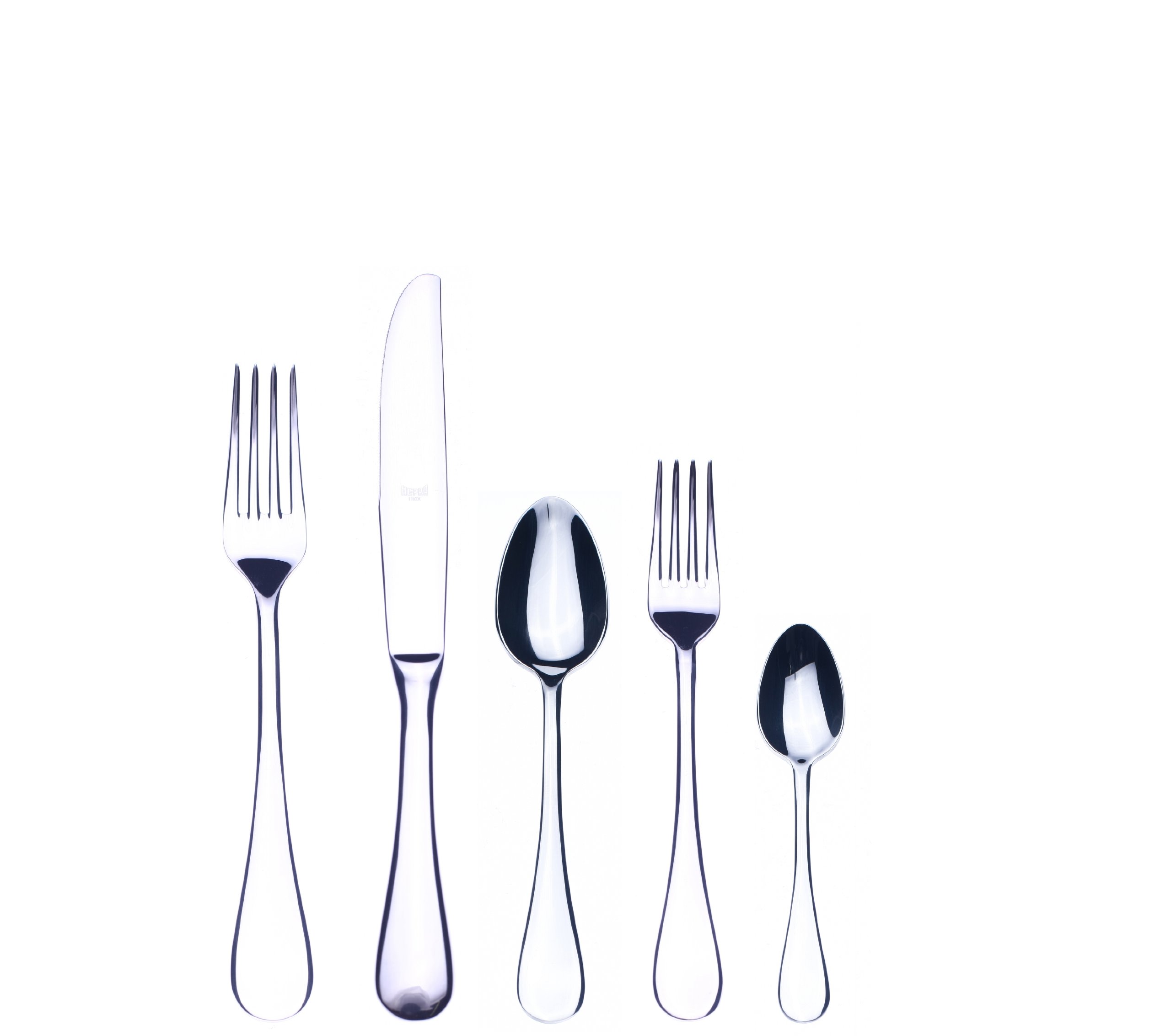 20-Piece Brescia Stainless Steel Flatware Tableware Set