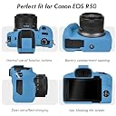 Rieibi EOS R50 Case - Soft Silicone Protective Camera Case - Blue gallery image