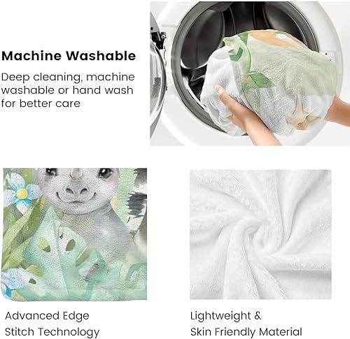 Miniatura 184 de Manta de bebé personalizada con nombre, mantas de bebé de elefante personalizadas para niñas, regalos de bebé, productos para bebés, mantas súper