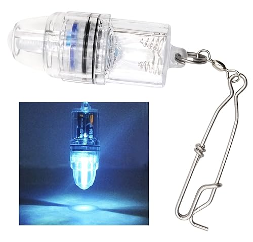 Fishing Light Underwater Deep Drop Lights 4.3inch Waterproof Underwater Fishing