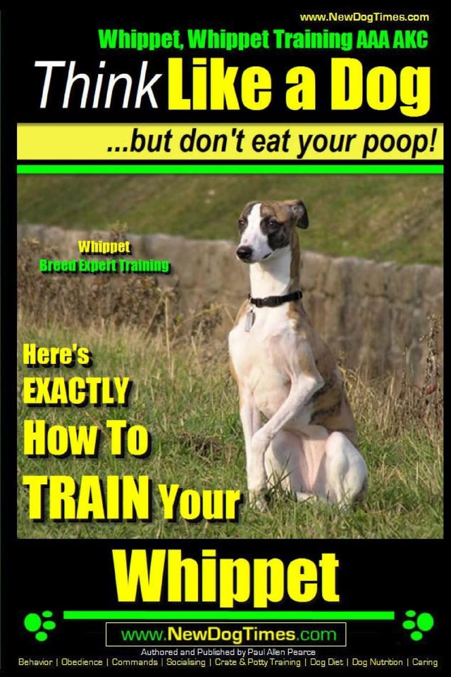 Whippet, Whippet Training AAA AKC: Think Like a Dog, but Don’t Eat Your Poop! | Whippet Breed Expert Training |: Here's EXACTLY How to Train Your Whippet: 1