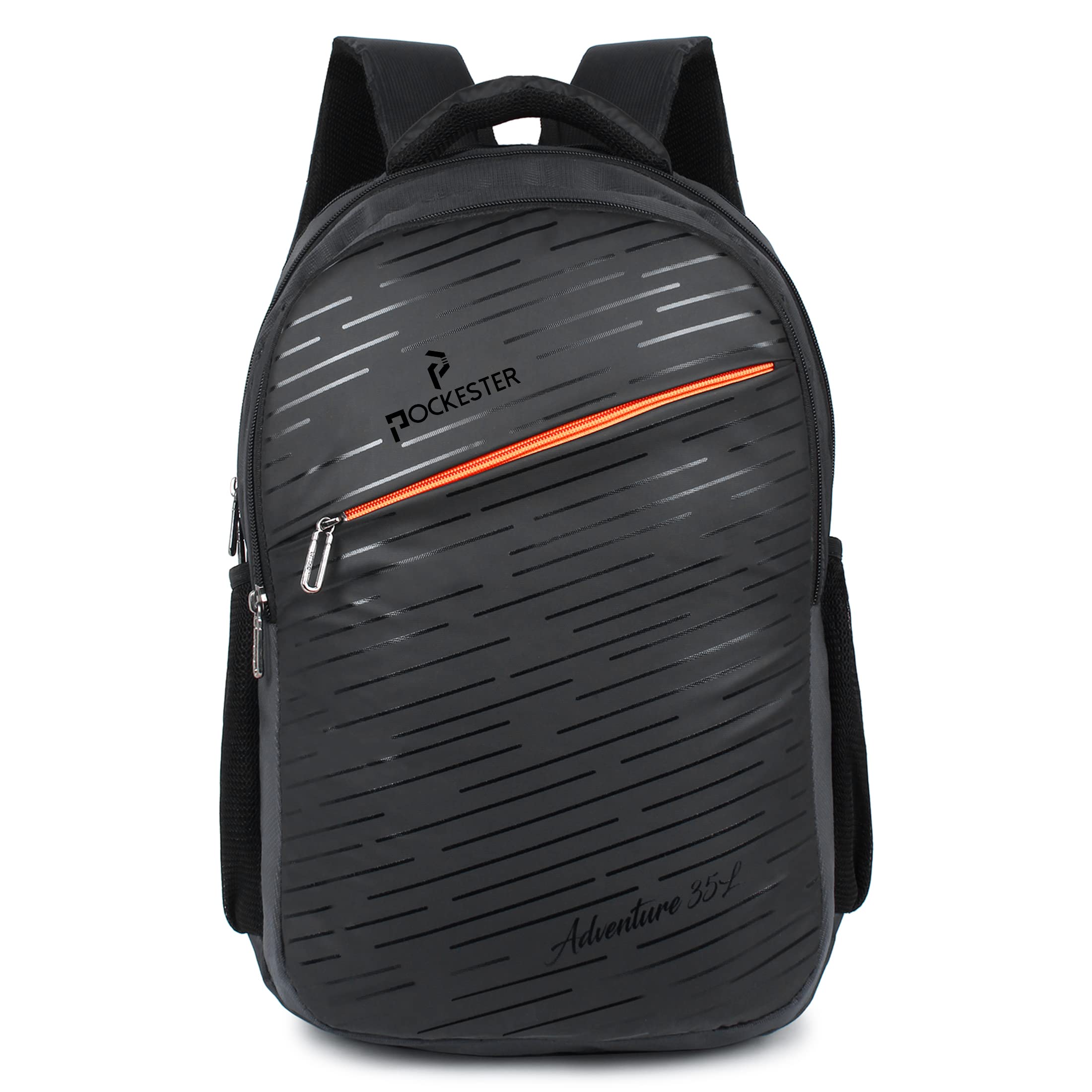 Pockester Large 35 L Laptop/Office/College/School/Travel Unisex Backpack (Compatible with 15.6 inch laptops) (Black) (B0C3N7BQPK) Amazon Price History, Amazon Price Tracker