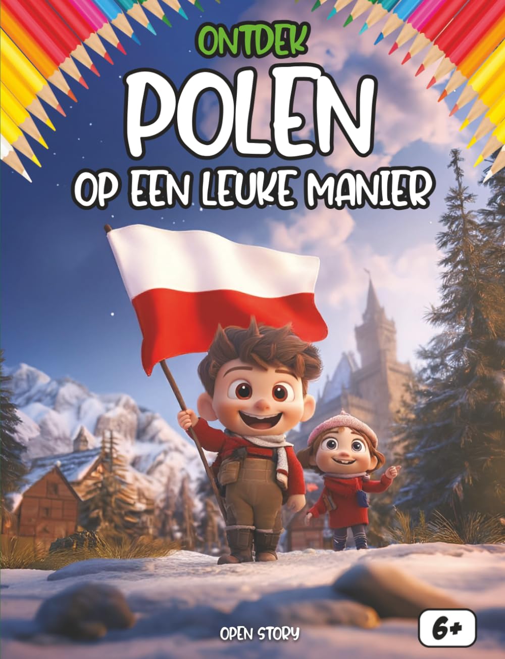 Ontdek Polen op een leuke manier: Een magische reis door het hart van Europa – Kastelen, Draken, Pierogi en Beroemde Helden – Met Quiz en Kleurplaten – Vanaf 6 jaar