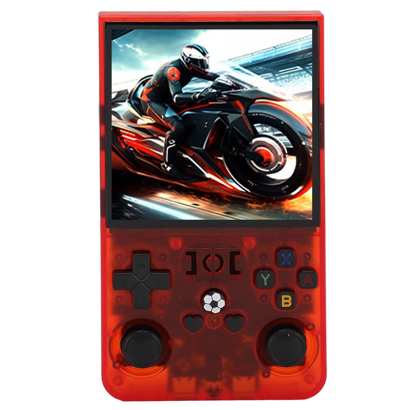 Tyenaza R36MAX Retro -Spielkonsole, Handheld -Spielekonsole mit 4,0 in IPS HD -Scree, Videospielkonsolen mit 64 GB Speicher und 18.000 Retro -Spiele, tragbare Spielekonsolen mit (64GB)
