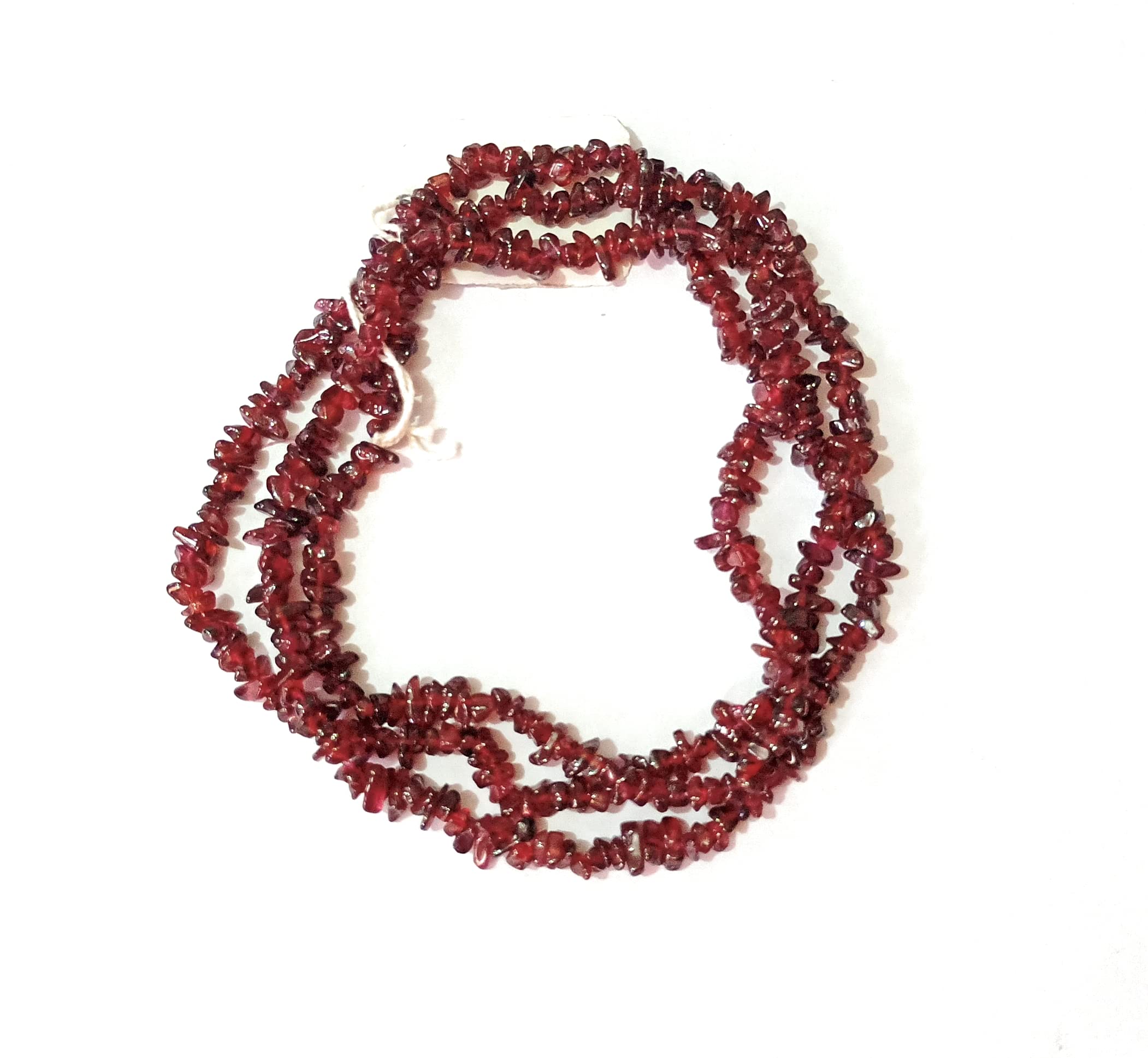 Grenat rouge naturel de 250 carats en perles facettées de qualité joaillerie