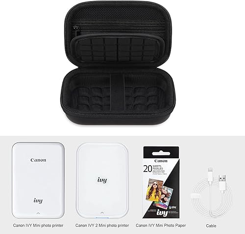 Miniatura 2 de Elonbo Funda de transporte para Canon IVY 2 MiniCanon IVY MiniCanon IVY CLIQ CLIQ CLIQ 2 CLIQ2 impresora fotográfica portátil inalámbrica Bluetooth