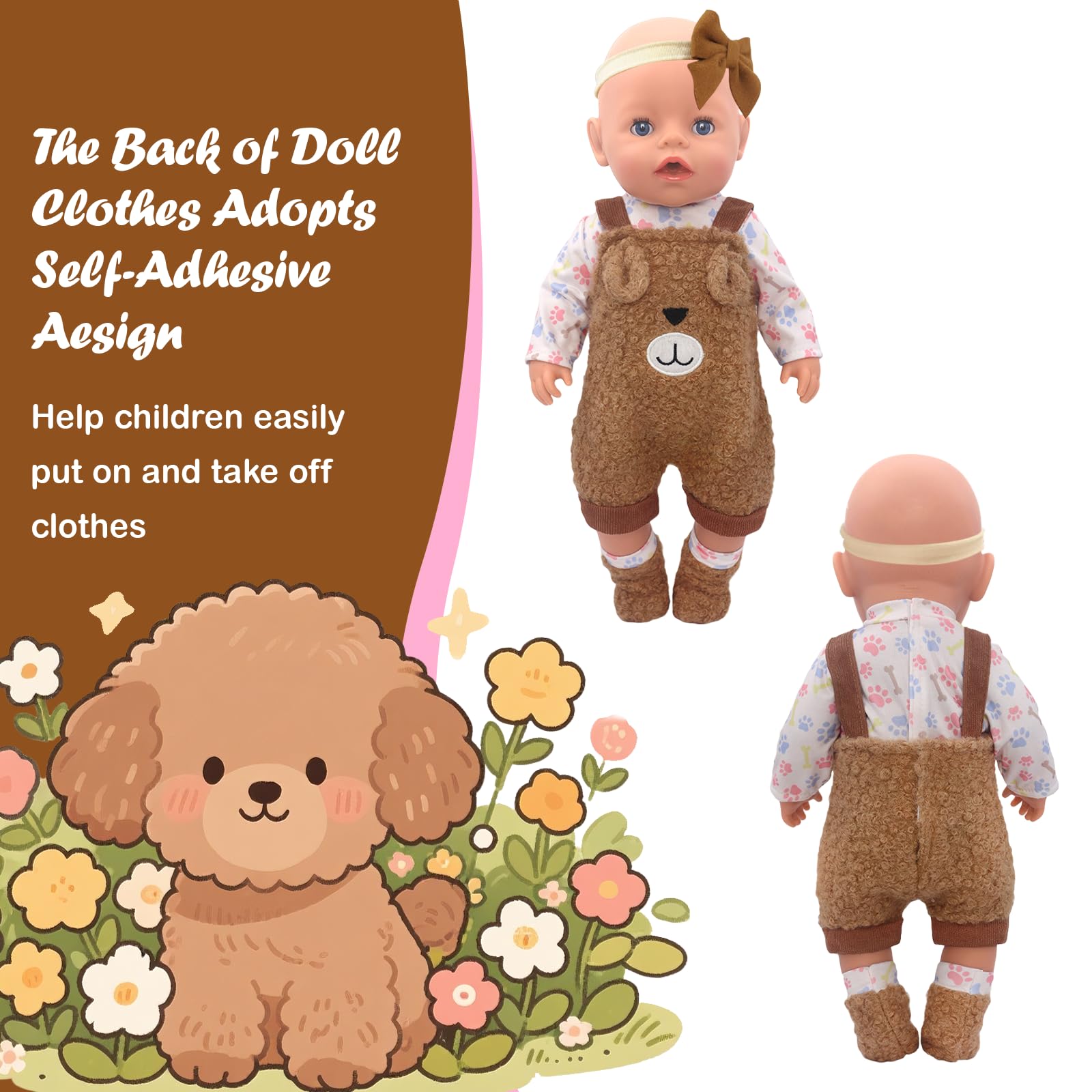 Baby Doll Clothes for 35-43 cm Dolls - Image 4