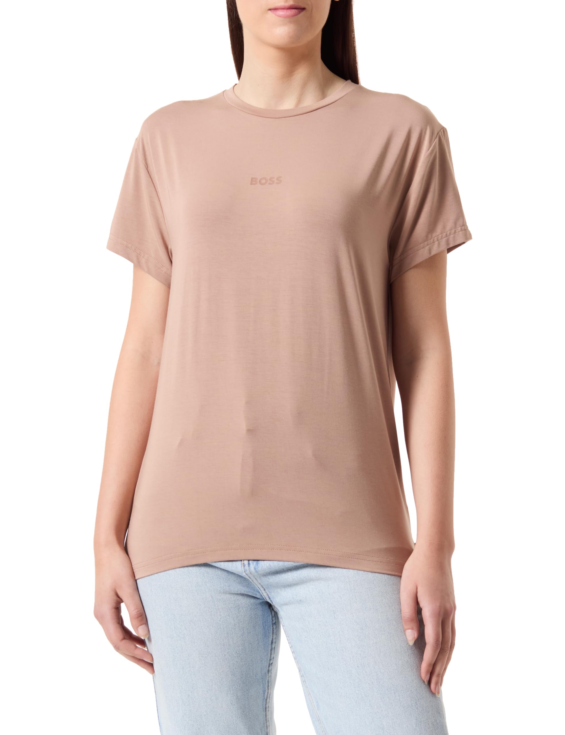 BOSS BEA_t-Shirt Camiseta De Pijama para Mujer