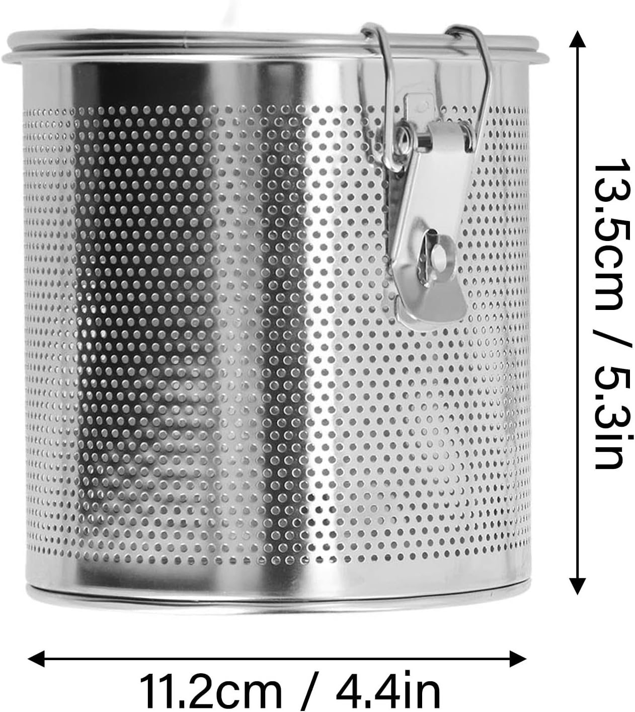 Stainless Steel Spice Filter, Multipurpose High Temperature Resistant Durable Easy Slag Filtering Stainless Steel Seasoning Bag Fine Mesh for Herbs for Home (0.7L)(0.3L)