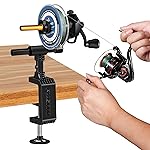 PLUSINNO Fishing Line Spooler with Unwinding Function, Fishing line Spooling Station Versatile for Both Thick & Thin Rods, Works with Spinning Reel, Cast Reel Without Line Twist-C