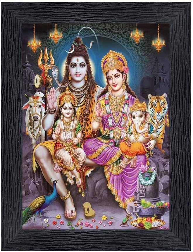RV SALES Shiva Parvati Photo Frame