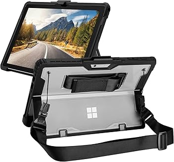 サーフェスゴー3 Windowsタブ 耐衝撃ケース付き 画面縦線　ジャンク サーフェスゴー3 Windowsタブ 耐衝撃ケース付き 画面縦線