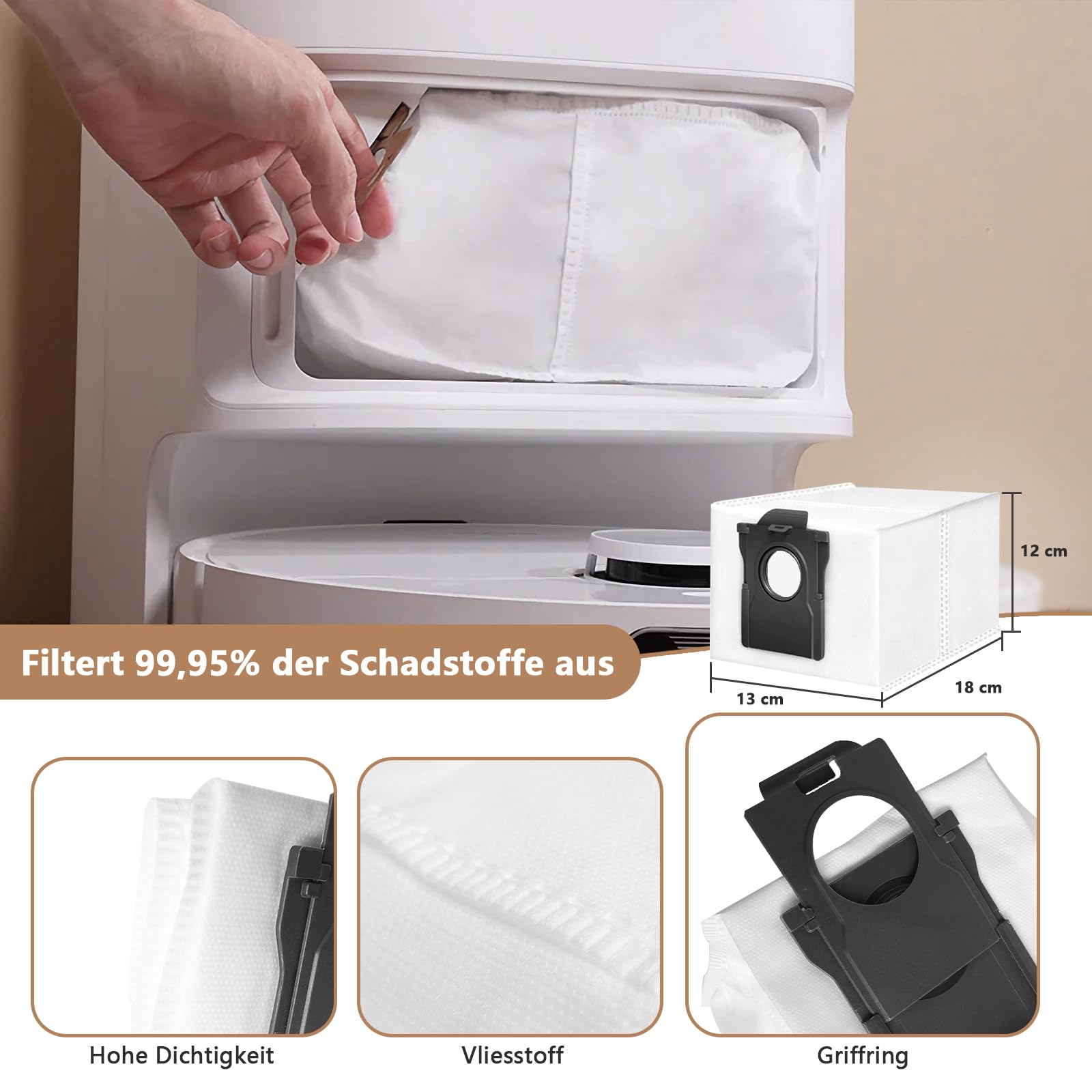 25 Stück Zubehör Für Dreame L10s Pro Ultra Heat  Produktbild-Vorschau 5