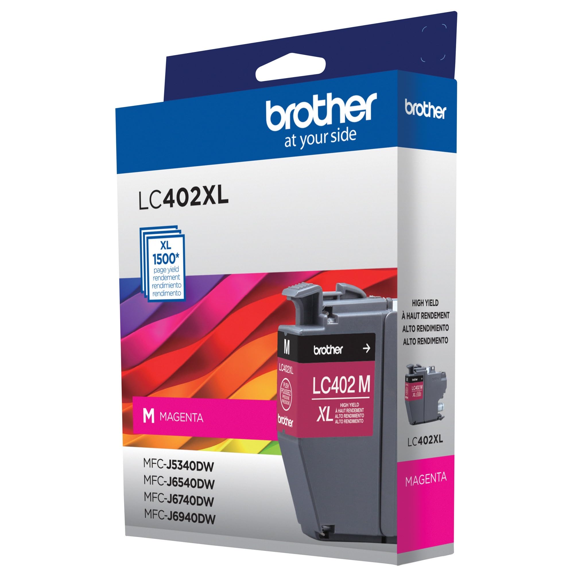 Brother Cartuccia d'inchiostro magenta originale LC402XLM ad alta resa