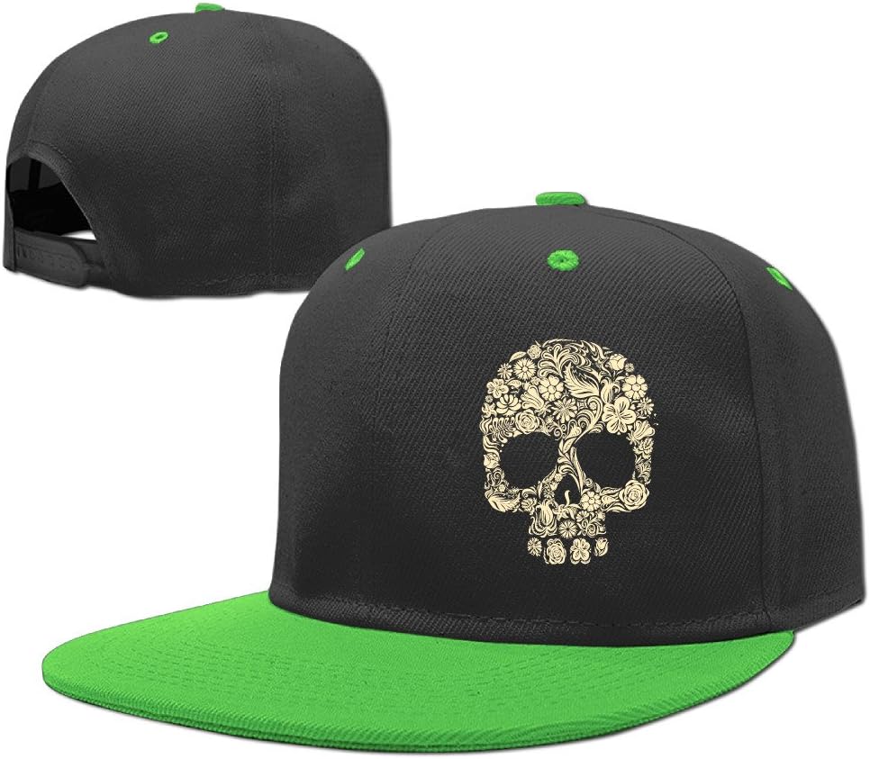 Day Of The Dead Skull Kids Printed Hip Hop Baseball Cap