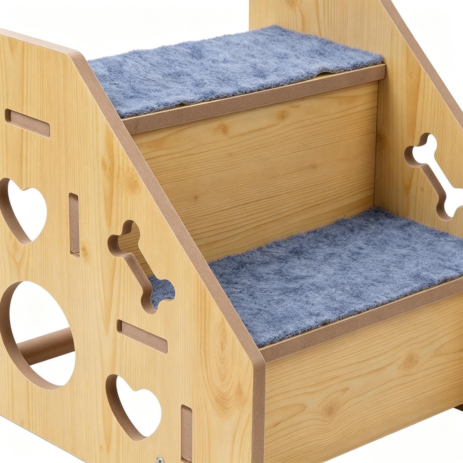 Scale da cani di piccola taglia Scaletta Antiscivolo | rampa per cani per , Divano, Fianco , Viaggio in Auto, Gatto, Cucciolo, Animale Anziano, Arrampicata