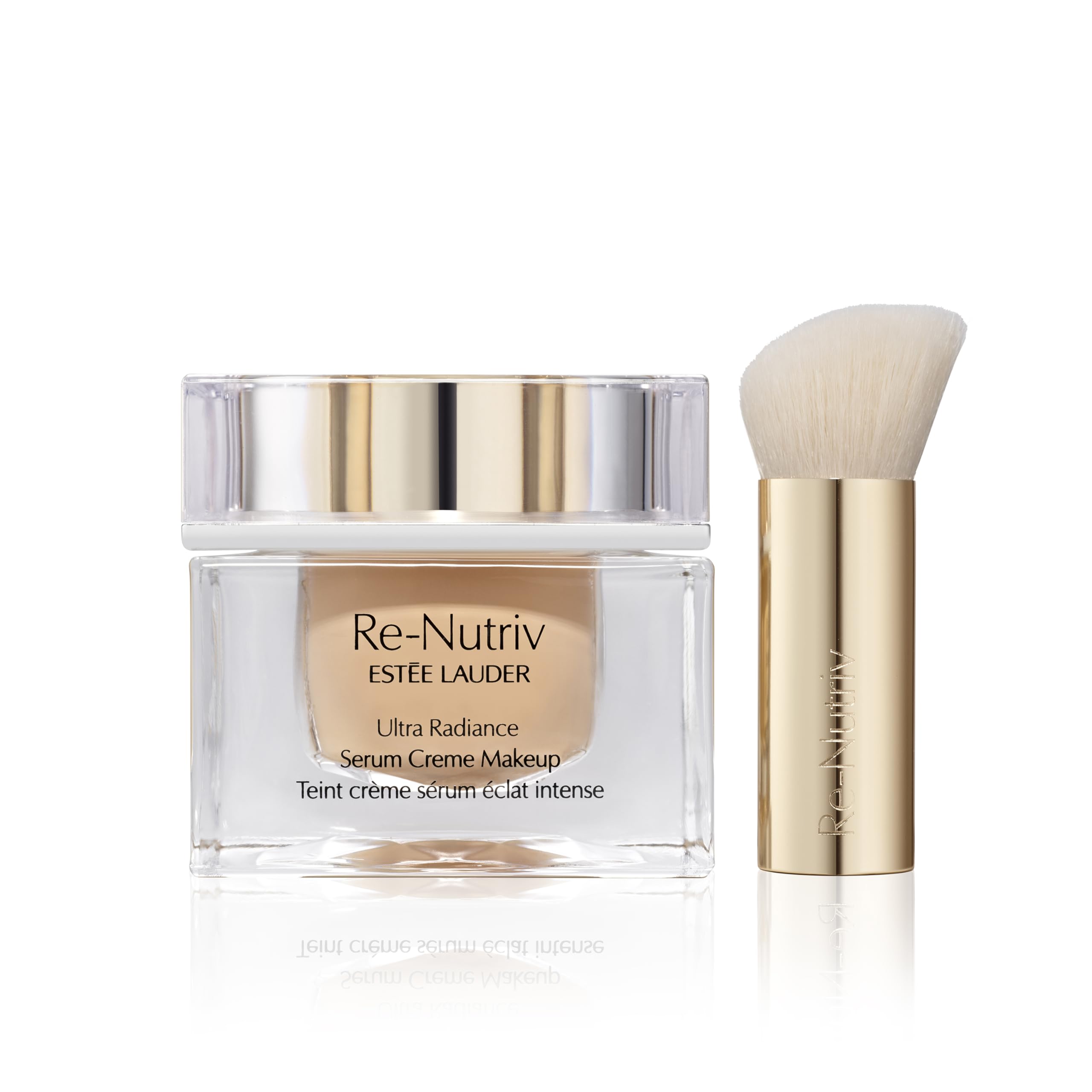 Est e Lauder Re-Nutriv Ultra Radiance Serum Creme Makeup Luxury Foundation with Hyaluronic Acid 12-Hour Wear Hydration 1