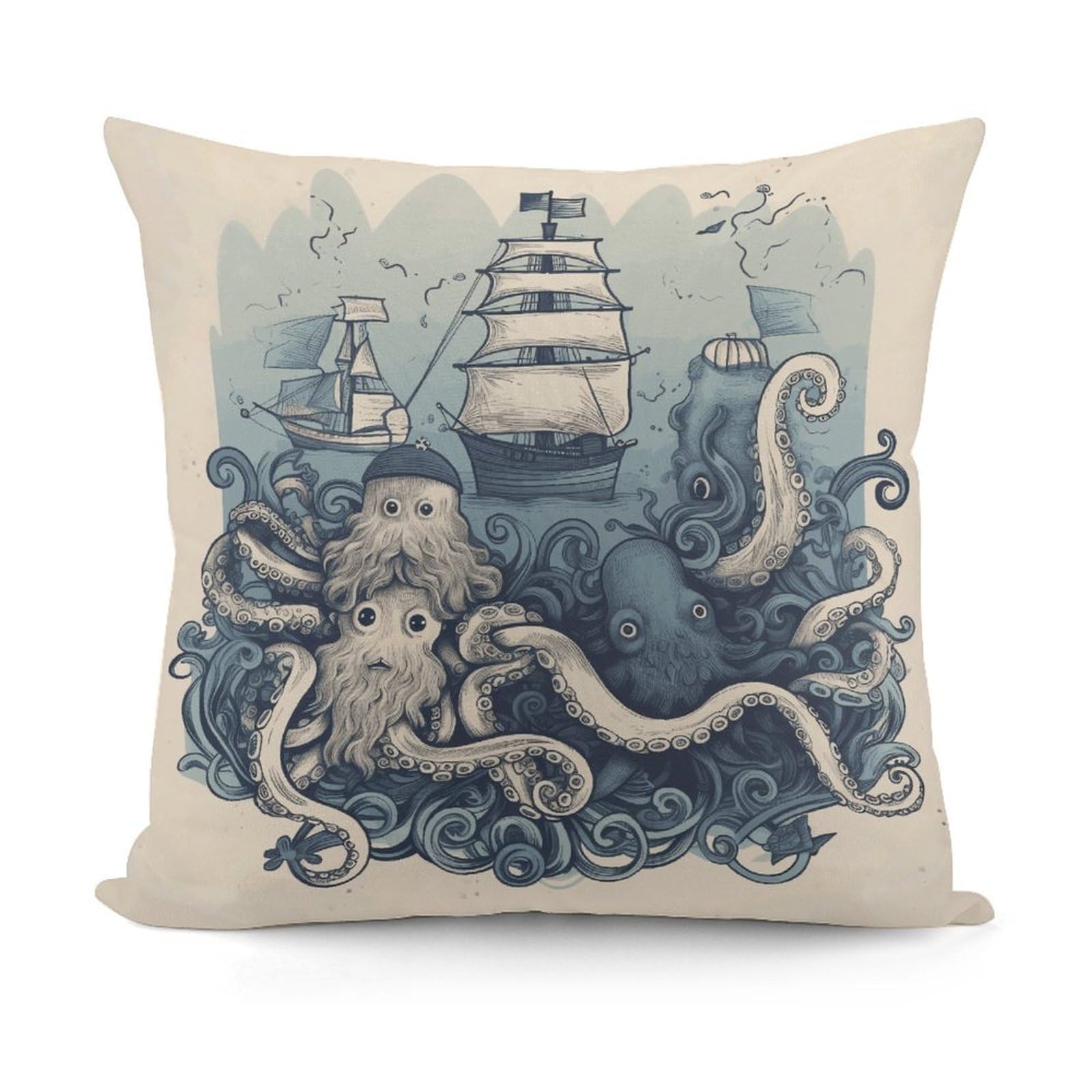VstaDank and Friends Throw Pillow Covers 18x18 Inch Soft Couch Home Decor Cushion Cover Comfortable Plush Square Cushion Case Farmhouse Decorative Pillowcase for Living Couch