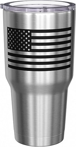 Vista 454 de We The People Holsters - Vaso térmico de 30 onzas, Únete o Muere, Negro