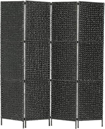 Divisor de habitación de 4 paneles, pantallas de privacidad plegables, divisores de habitación independientes, separadores de habitación, divisor de