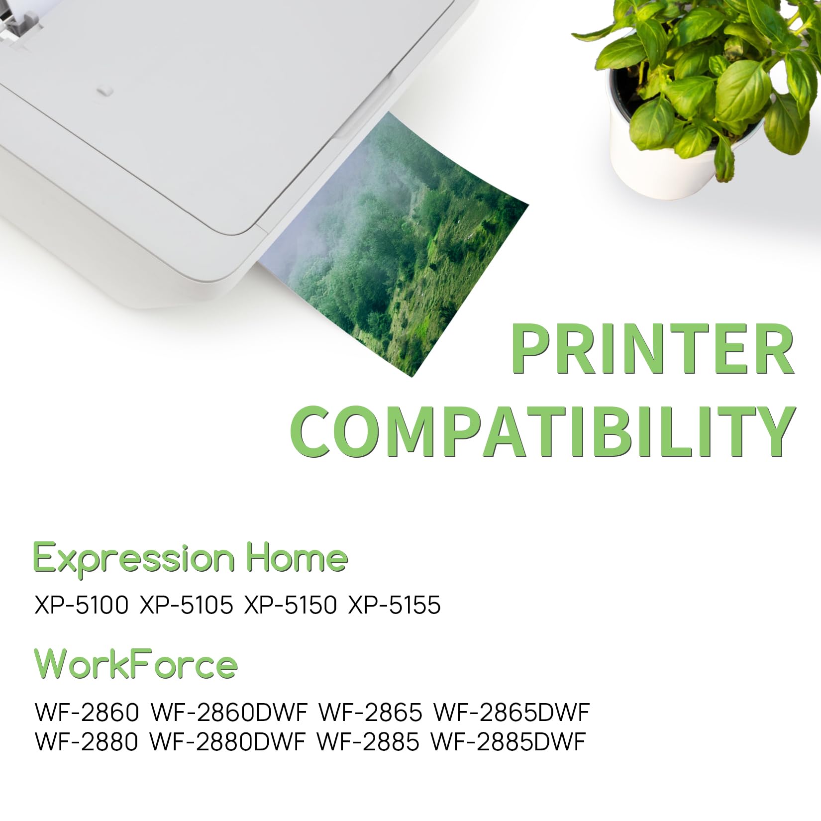 Veson 502XL Karty drukarskie kompatybilne z Epson 502 XL Multipack Patronen dla Epson Expression Home XP-5100, XP-5105, XP-5150, XP-5155, oraz dla Epson Workforce WF-2860, WF-2865, WF-2880, WF-2885