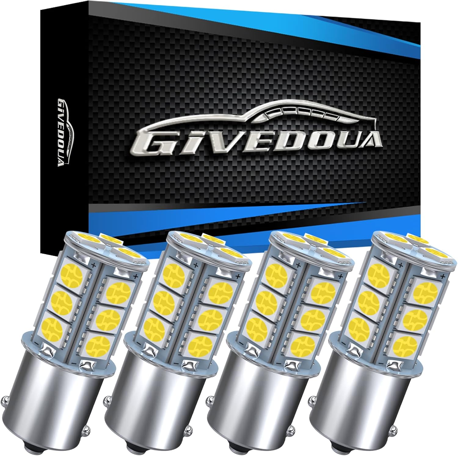 GIVEDOUA 1156 LED RV Bulb, 1003 BA15S 1141 7506 LED Replacement Light