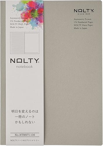 Vista 27 de Nippon Performance Association Management Center Nyoshitsu NOLTY Notebook A5 Cuadrado Negro NTBNT1401