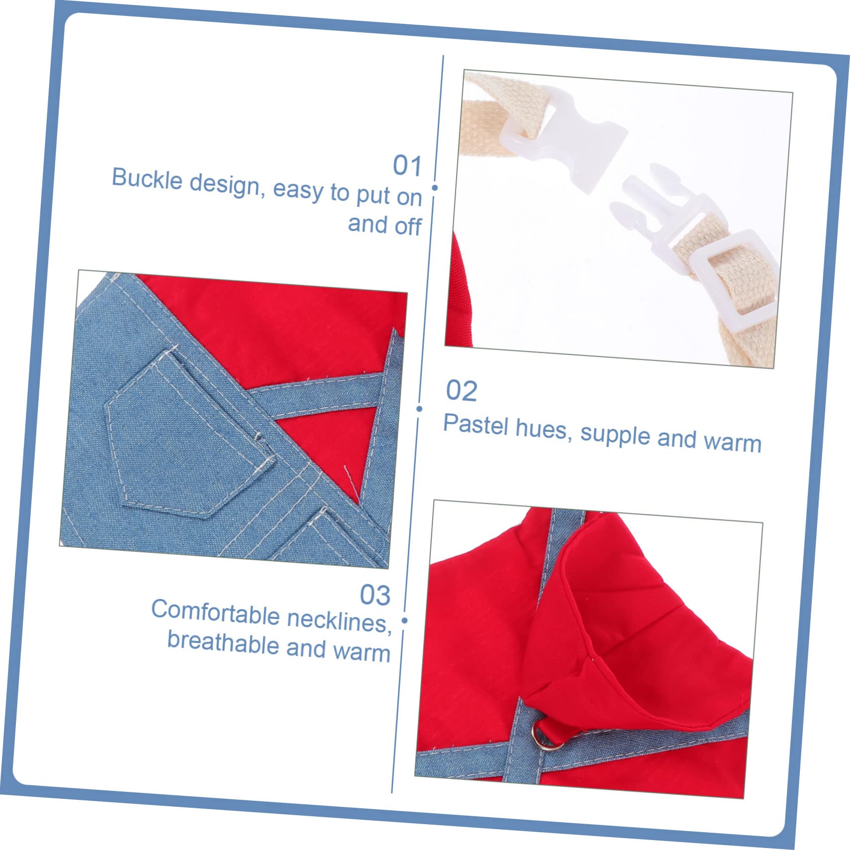 COSMEVIVI Bunny Accessory Rabbit Traction Rope Pet Rabbit Harness Decorative Costume Rabbits Outdoor Leash