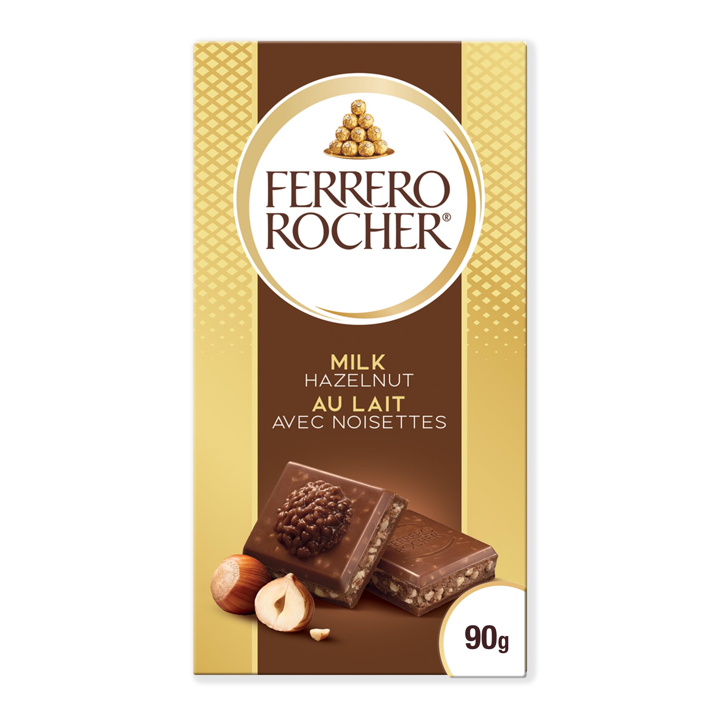Ferrero Rocher Milk Hazulnut, Au Lait Avec Noisettes