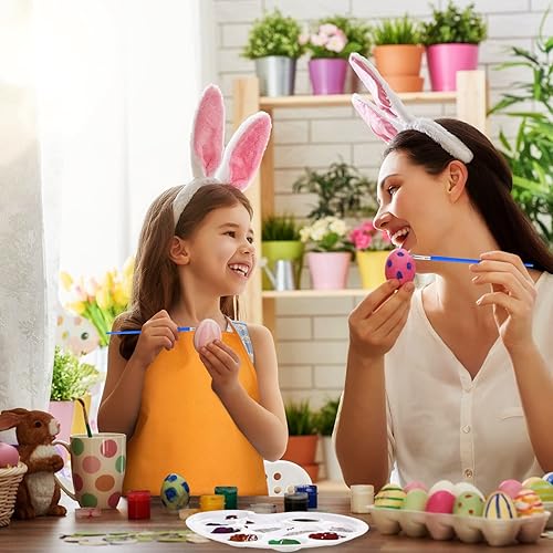 Miniatura 5 de Juego de 24 paletas de pintura para niños y niños, delantales de pintura, delantales de tela, suministros de fiesta, decoración de fiesta de arte,