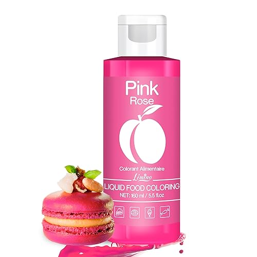 Colorante alimentario Colorante alimenticio vívido para hornear, decoración de pasteles, galletas, fondant, macarrón, tinte líquido para alimentos,