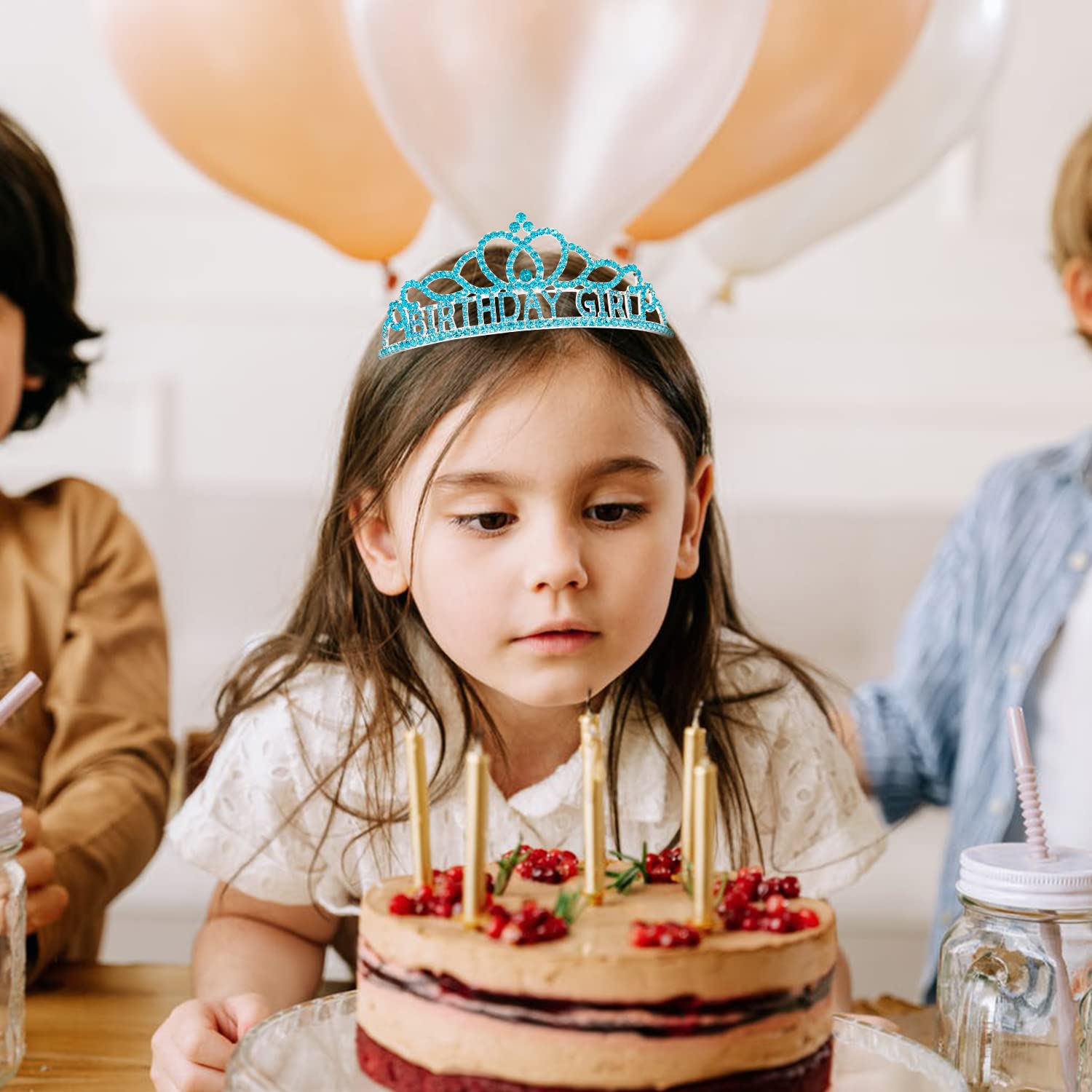 Chanaco Banda De Cumpleaños Para Mujer, Corona De