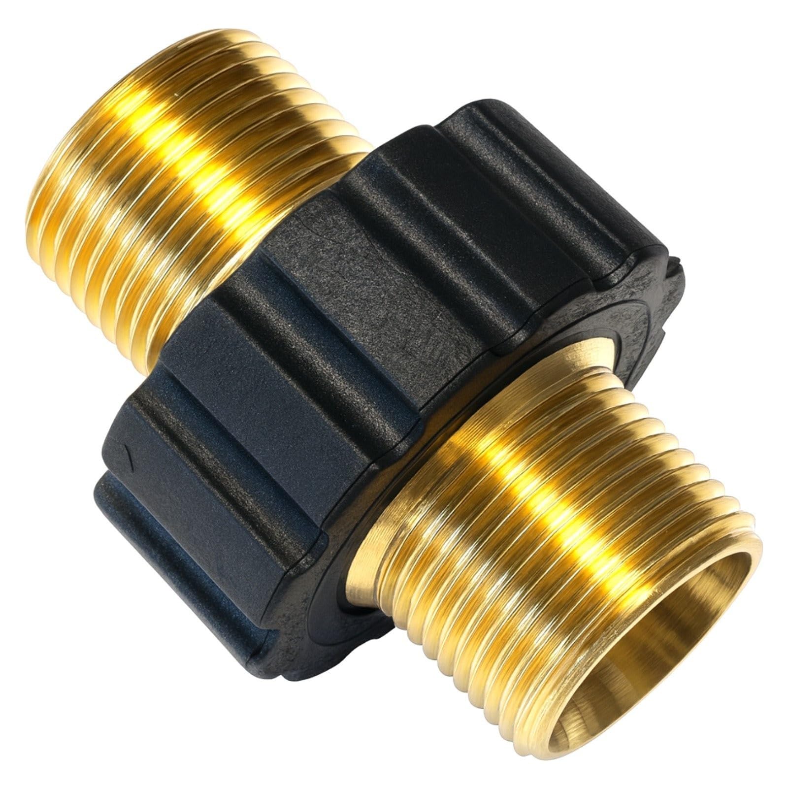 30 m de tuyau de nettoyage pour Kärcher HD HDS et Kränzle – Kit professionnel de 4 pièces avec buse fixe et rotative – Raccord M22x1,5 – Kit de nettoyage de tuyau haute pression pour le débouchage des