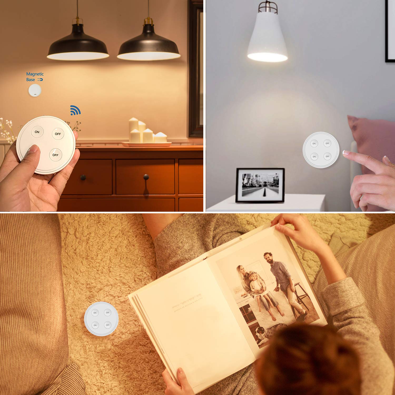DieseRC draadloze lichtschakelaar, wandpaneel RF veiligheid, 10 A relais ontvanger controller