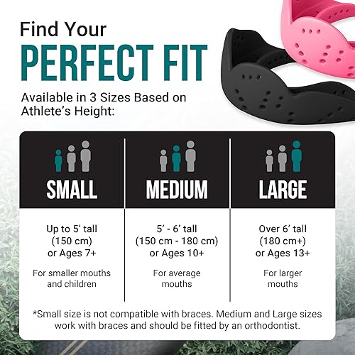 Miniatura 37 de SISU Aero - Protectores bucales 0.06 pulgadas, ajuste a la medida, protector bucal deportivo, para jóvenes y adultos, M Artic Camo