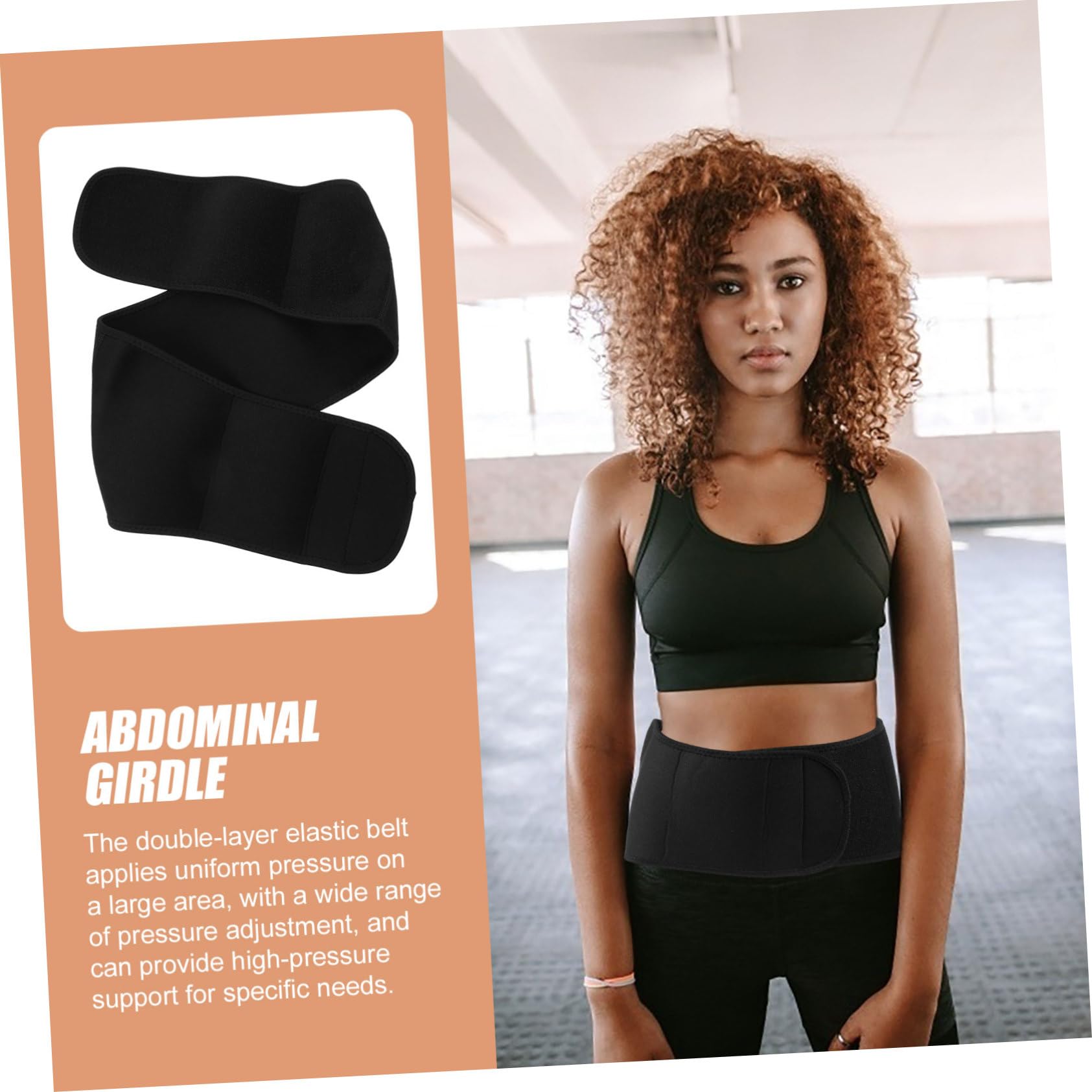 BESPORTBLE Waist Support Belt Fitness Brace for and Lower Back Support Lightweight and Breathable Design for Gym Workouts and Everyday Wear