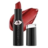 wet n wild Mega Last Matte Lip Color, Semi Matte Hyaluronic Acid Infused, Long Lasting Full Coverage for a Nourishing Pout, Cruelty-Free & Vegan - Stoplight Red
