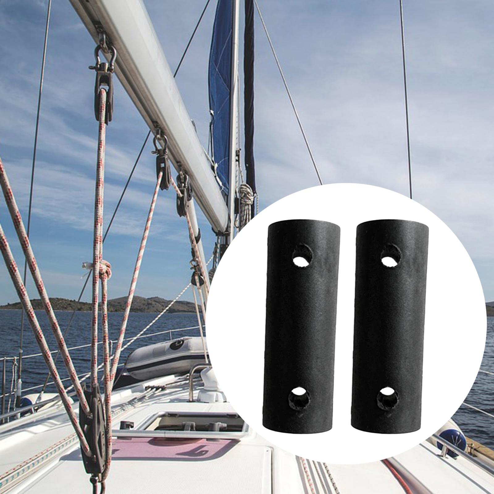 Milageto 2xUniversal Spare Mast Foot Tendon Joint Windsurfing Sostituzione di Parti di Riparazione