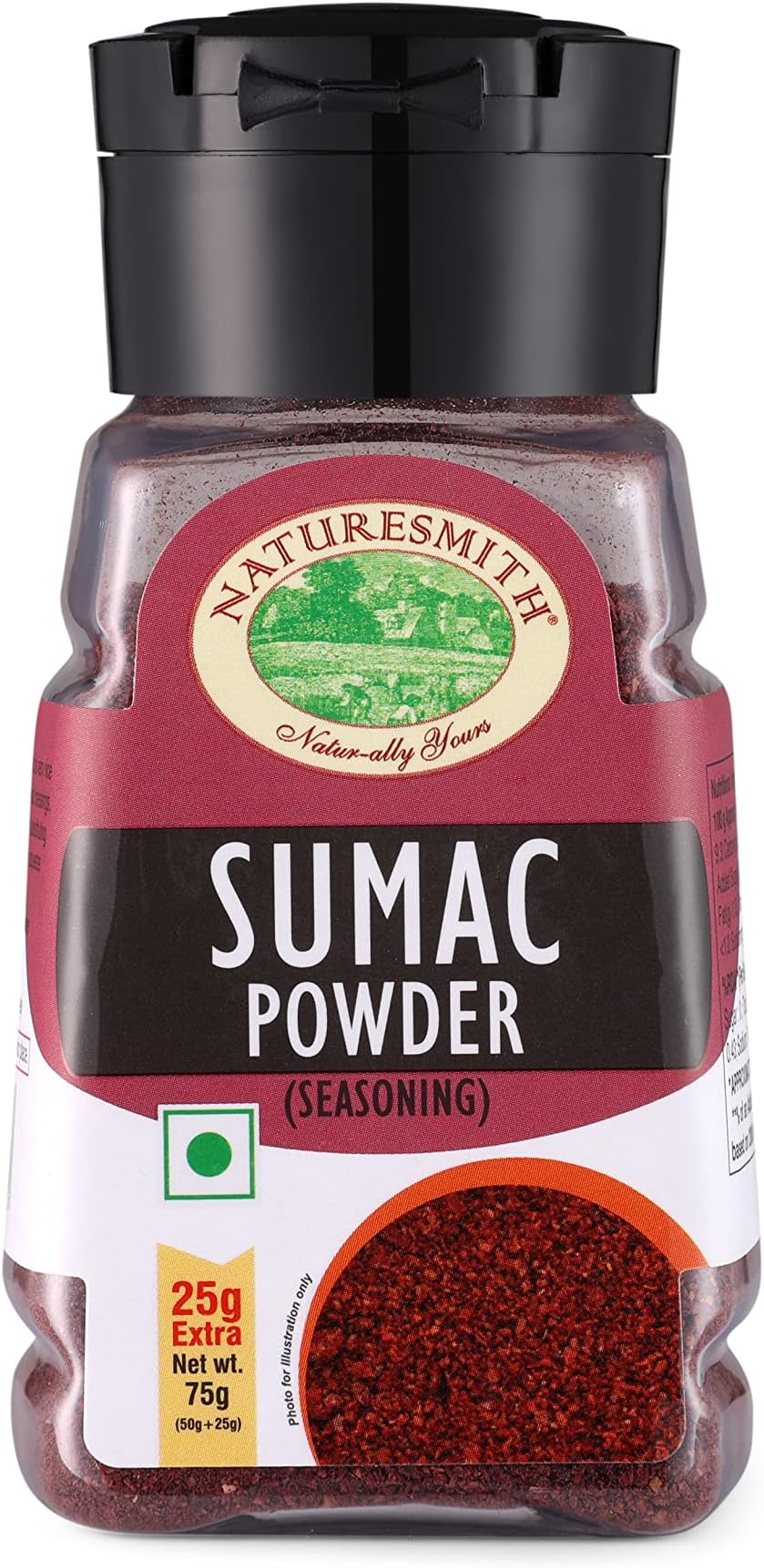 NATURESMITH SUMAC POWDER SEASONING-50g || SMALL SPRINKLER SEASONING ||