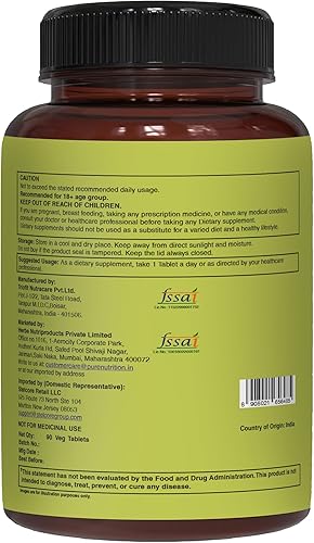 Miniatura 5 de Pure Nutrition - Multivitaminas integrales para hombres  90 pestañas  One-A-Day  100% RDA  24 vitaminas y minerales naturales  Multivitamínico