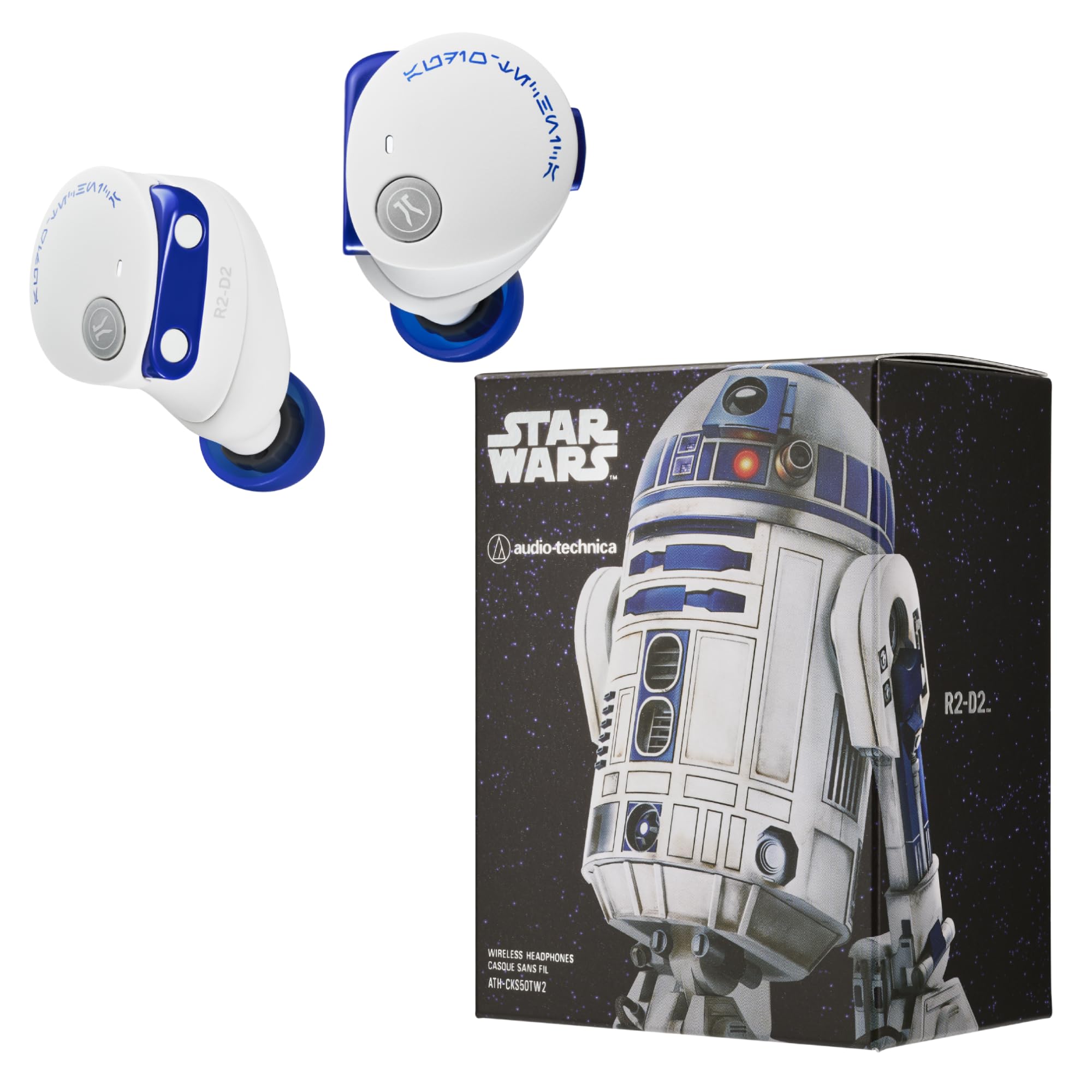 ATH-CKS50TW2 R2 R2-D2 スター・ウォーズ ワイヤレスイヤホン Audio-Technica True Wireless Earbuds - Star Wars™ R2-D2™ Limited