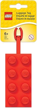 LEGO Bag Tag 2x4 - Red