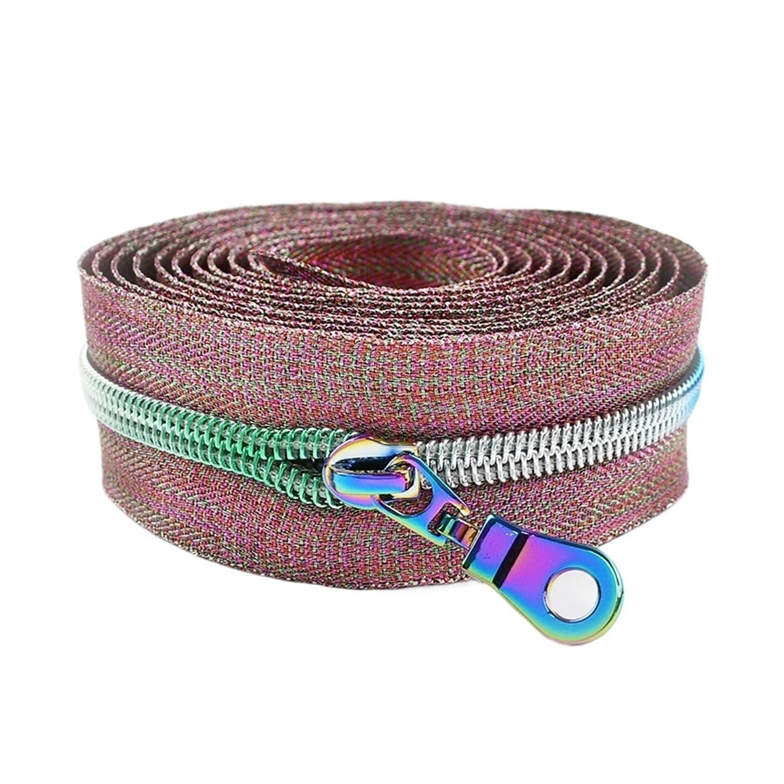 1 szt. 1-10M 5# Nylon | 1-10M 5# Nylonowa taśma zamkowa w rolce z suwakiem(ZT179KY244-Colored,5Meters)