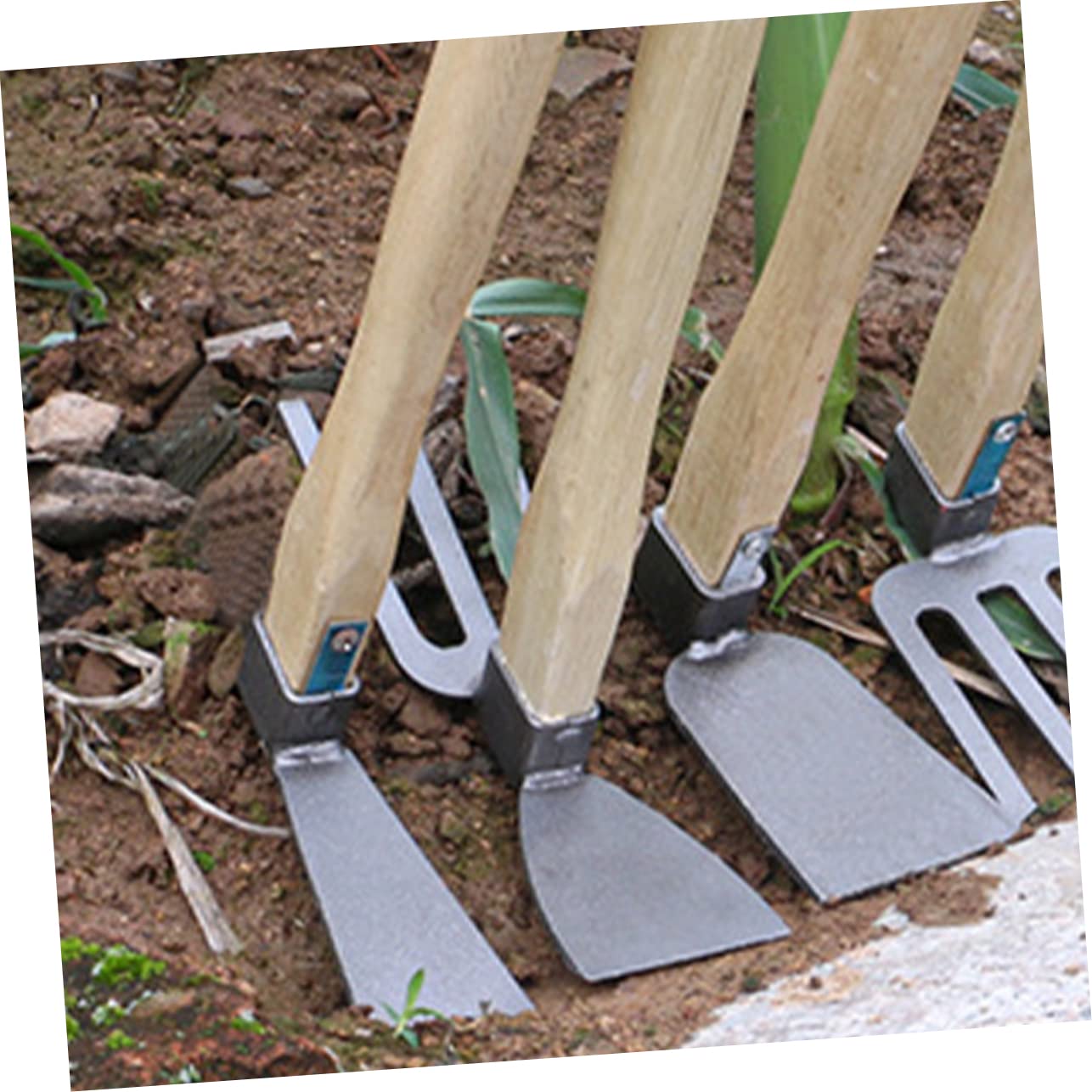 Buy UTKARSH Garden Hand Hoe 2 In 1 | Heavy Duty Gardening Tool Hand Hoe For Home Garden | Digging, Landscaping Garden Hand Hoe | Weeding, Tilling, Aerating Soil Hand Hoe