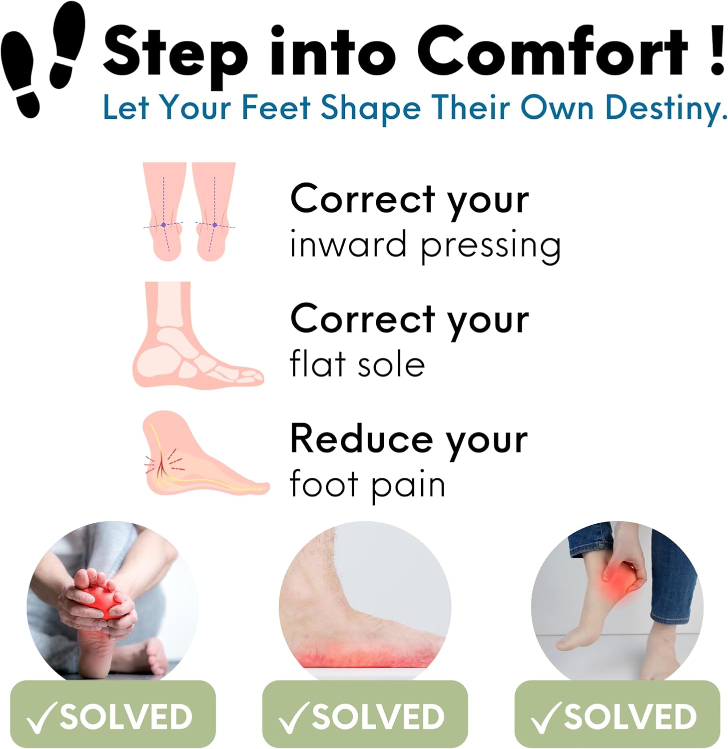 HANDARTE Leather Orthotic Insoles for Women | Arch Support Inserts for Flat Feet, Plantar Fasciitis & Overpronation | 100% Natural Goatskin - Chrome-Free, Anti-Sweat & Anti-Odor (US W5.5/6 | EU36) - Image 7