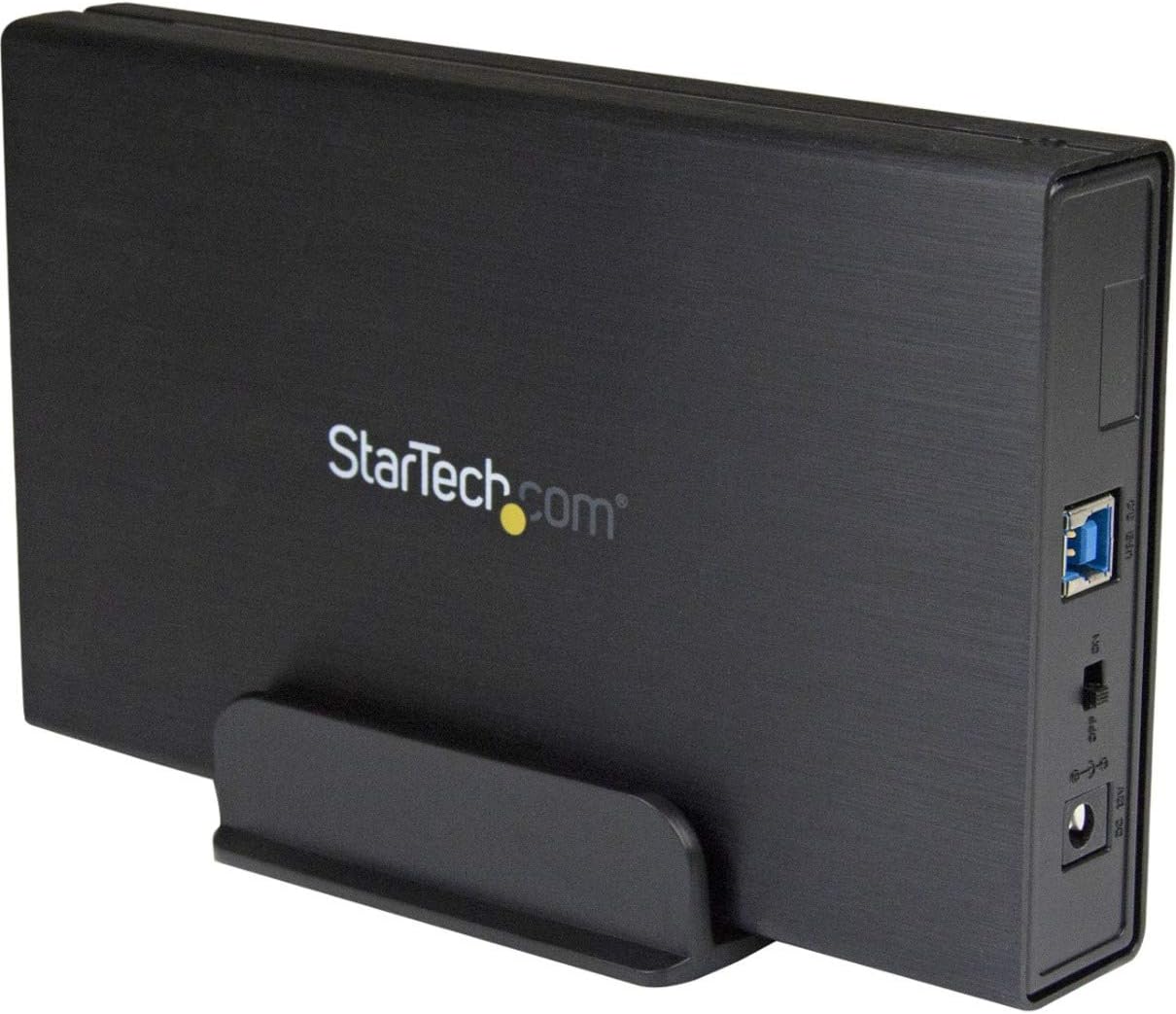 Startech S3510BMU33 3.5-Inch USB 3.0 External SATA III Hard Drive Enclosure (Black)